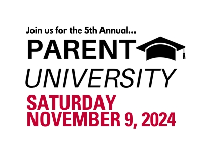 Join us for our 5th Annual Parent University